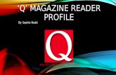 Q’ magazine reader profile