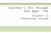Chapter 12 - Romanesque Europe