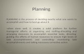 Principles of Management - Planning