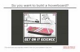 Hoverboard Design Possibilities