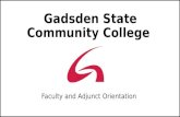 Gadsden State Community College Faculty and Adjunct Orientation