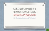 Second Quarter Group F Math Peta - Special Products (Sq. of Bi, Sq. of Tri, SDTT, Bi-Tri, Cu. of Bi)