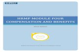 2016 HRMP MODULE: FOUR COMPENSATION AND BENEFITS