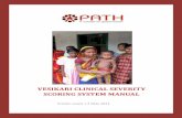 Vesikari Clinical Severity Scoring System Manual - Path
