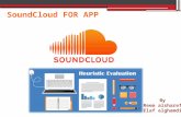 Soundcloud usability heuristic evaluation