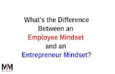 What's the Difference Between an Employee Mindset and an Entrepreneur Mindset?