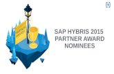 SAP Hybris Summit 2016: Partner Awards Nominees