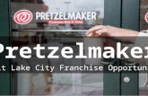 Pretzelmaker Franchise Opportunity Available in Salt Lake City, Utah!