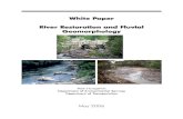 River Restoration and Fluvial Geomorphology