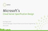 Cloud Server Specification Design