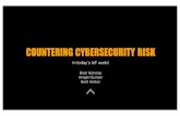 Countering Cybersecurity Risk in Today's IoT World