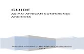 ASIAN-AFRICAN CONFERENCE ARCHIVES