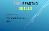 The reading skills by farshad farzami