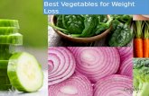 Best vegetables for weight loss