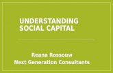 Social capital:  Value, Impact and Reporting