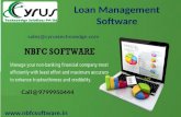 Latest Loan Management Software - Cyrus Technoedge