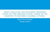 Program to become a global citizen   india.