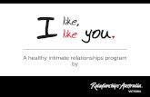 I like, like you: A healthy intimate relationships program for schools