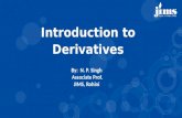 JIMS Rohini News - Introduction to Derivatives