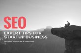 SEO Expert tips for startup business
