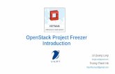 Freezer - Vietnam OpenStack Technical Meetup #12