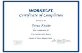 Worksoft Training Certificates_Worksoft Certify Basics