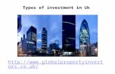 Types of investment in uk