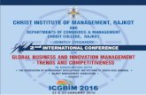 ICGBIM 2016 (International Conference on Global business & innovation Management – Trends and Competitiveness)