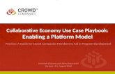 Crowd Companies Playbook: Enable a Platform (Sample)