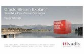 Oracle Stream Explorer - Simplifying Event/Stream Processing