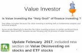 Is Value Investing the “Holy Grail” of financial investing ?