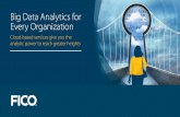 Big Data Analytics for  Every Organization