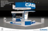 Casio Exhibition Stand