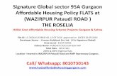 THE ROSELIA Brochure floor plan price list locationmap call whatsapp 8010730143