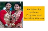 Ifa tablet for mothers  pregnant and lactating women