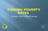 Finding poverty rates for an address - by census tract  & block group