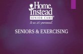 Seniors & Exercising