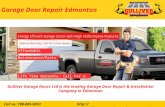 Garage Door Repair Edmonton | Garage Door Installation | Garage Door Opener Replacement Service