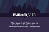 Lucene/Solr Revolution 2015: Where Search Meets Machine Learning