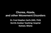 Chorea, Ataxia, other movement disorders