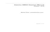 Gammu SMSD Daemon Manual