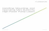 Handling, Mounting, and Operating Mini-Butterfly High-Power Pump ...
