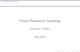 Finite Population Sampling