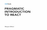 Pragmatic Introduction to React — Maayan Glikser