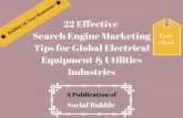 22 effective search engine marketing seo tips for global electrical equipment & utilities industries