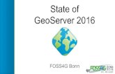 State of GeoServer - FOSS4G 2016