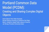 Portland Common Data Model (PCDM): Creating and Sharing Complex Digital Objects