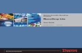 NanoDrop Lite User Guide
