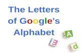 The Letters of Google's Alphabet