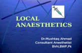 Local anaesthetics pharmacology
